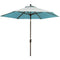 Hanover Table Umbrellas Hanover Traditions 11 Ft. Table Umbrella in Blue