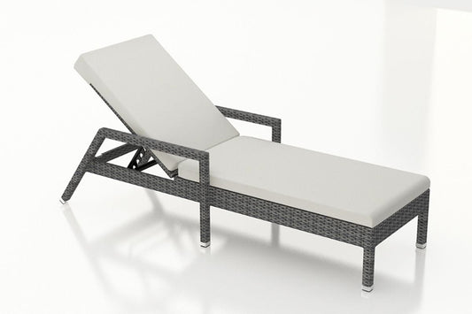 Harmonia Living Chaise Lounge Canvas Natural Harmonia Living - District Reclining Chaise Lounge | HL-DIS-TS-RCL