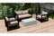 Harmonia Living Conversation Set Canvas Flax Harmonia Living - Avion Mason 4 Piece Sofa Set