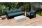 Harmonia Living Conversation Set Cast Lagoon Harmonia Living - Avion Mason 3 Piece Sofa Set