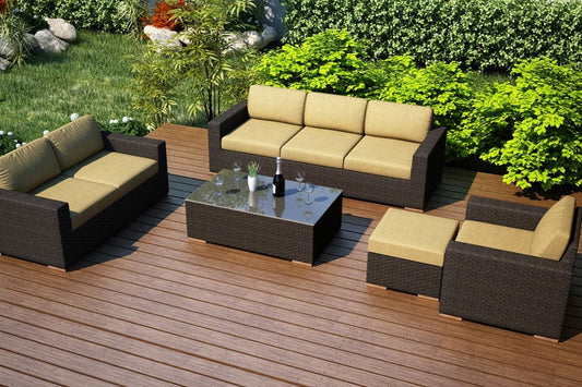 Harmonia Living Conversation Set Harmonia Living - Arden 5 Piece Sofa Set