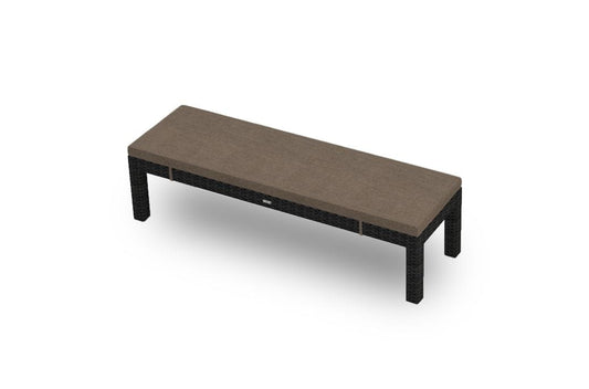 Harmonia Living Outdoor Bench Heather Beige Harmonia Living - Urbana 3-Seater Dining Bench | Fabric Sunbrella | HL-URBN-CB-3DB