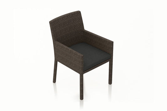 Harmonia Living Outdoor Dining Chair Canvas Charcoal Harmonia Living - Arden Dining Arm Chair | HL-ARD-CH-DAC