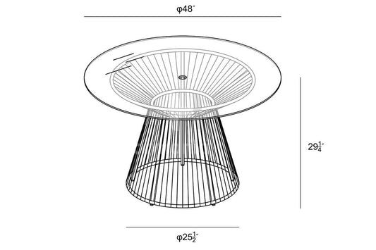 Harmonia Living Outdoor Dining Table Harmonia Living - Acapulco Dining Table