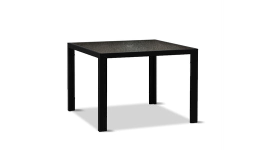 Harmonia Living Outdoor Furniture Black Harmonia Living - Staple 4-Seater Square Dining Table