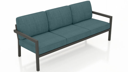 Harmonia Living Outdoor Furniture Cast Lagoon Harmonia Living - Pacifica Sofa - Slate | HL-PAC-SL-S