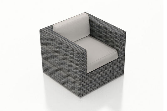 Harmonia Living Outdoor Furniture Cast Silver Harmonia Living - District Swivel Glider | HL-DIS-TS-SG