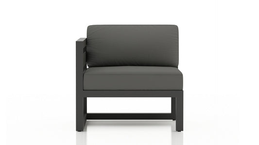 Harmonia Living Outdoor Furniture Harmonia Living - Avion Left Arm Section - Slate | HL-AVN-SL-LAS