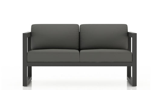 Harmonia Living Outdoor Furniture Harmonia Living - Avion Loveseat - Slate | HL-AVN-SL-LS