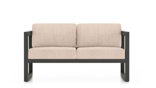 Harmonia Living Outdoor Furniture Harmonia Living - Avion Loveseat - Slate | HL-AVN-SL-LS