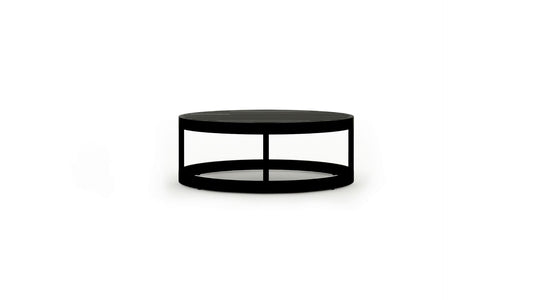 Harmonia Living Outdoor Furniture Harmonia Living - Avion Round Coffee Table - Black
