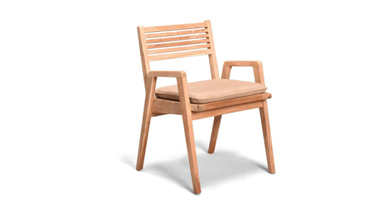 Harmonia Living Outdoor Furniture Harmonia Living - Link Dining Arm Chair | HL-LINK-TK-DAC