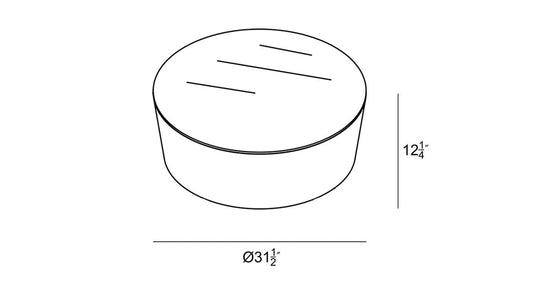 Harmonia Living Outdoor Furniture Harmonia Living - Mason Round Coffee Table