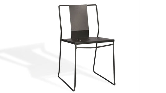 Harmonia Living Outdoor Furniture Matte Coal Harmonia Living - Frank Dining Side Chair