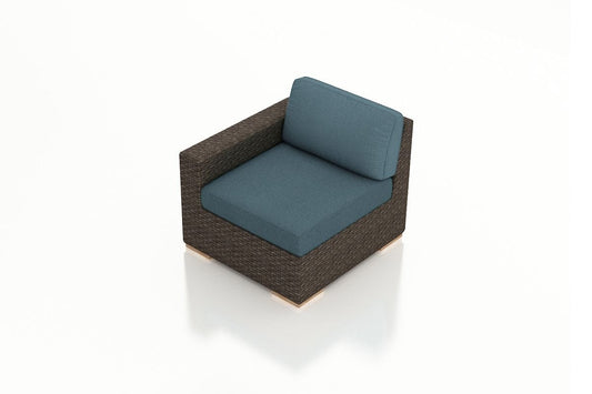 Harmonia Living Outdoor Modular Cast Lagoon Harmonia Living - Arden Left Arm Section | HL-ARD-CH-LAS