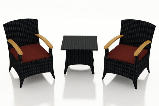 Harmonia Living Outdoor Sets Harmonia Living - Arbor 3 Piece Chat Set