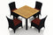 Harmonia Living Outdoor Sets Harmonia Living - Arbor 5 Piece Square Dining Set