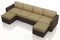 Harmonia Living Outdoor Sets Harmonia Living - Arden 6 Piece Sectional Set