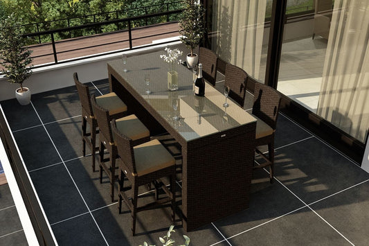 Harmonia Living Outdoor Sets Harmonia Living - Arden 7 Piece Bar Set