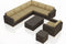 Harmonia Living Outdoor Sets Harmonia Living - Arden 9 Piece Sectional Set
