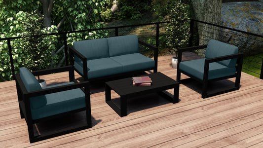 Harmonia Living Outdoor Sets Harmonia Living - Avion 4 Piece Sofa Set