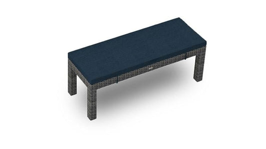 Harmonia Living Outdoor Sets Harmonia Living - District 5 Piece 8-Seat Bench Square Dining Set