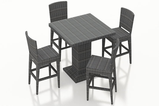 Harmonia Living Outdoor Sets Harmonia Living - District 5 Piece Bar Set