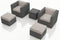 Harmonia Living Outdoor Sets Harmonia Living - District 5 Piece Club Chair Set