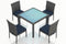 Harmonia Living Outdoor Sets Harmonia Living - District 5 Piece Dining Set