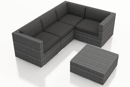 Harmonia Living Outdoor Sets Harmonia Living - District 5 Piece Sectional Set