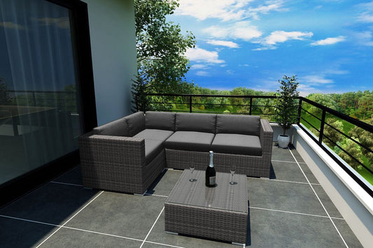 Harmonia Living Outdoor Sets Harmonia Living - District 5 Piece Sectional Set