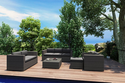 Harmonia Living Outdoor Sets Harmonia Living - District 5 Piece Sofa Set