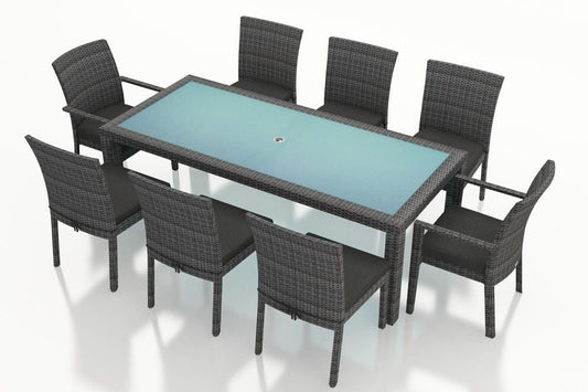 Harmonia Living Outdoor Sets Harmonia Living - District 9 Piece Dining Set