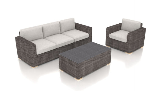 Harmonia Living Outdoor Sets Harmonia Living - Dune 3 Piece Sofa Set