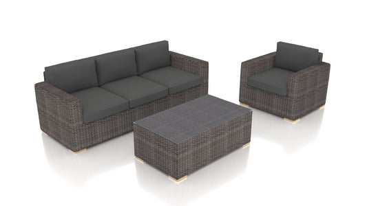 Harmonia Living Outdoor Sets Harmonia Living - Dune 3 Piece Sofa Set