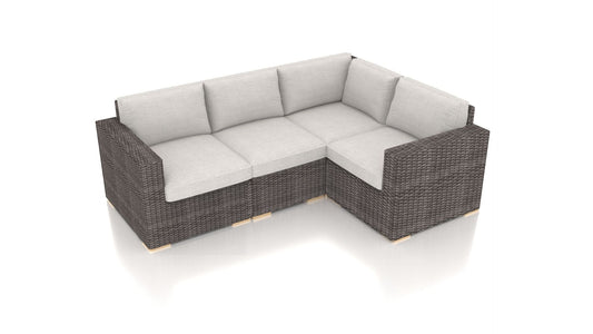 Harmonia Living Outdoor Sets Harmonia Living - Dune 4 Piece Sectional Set