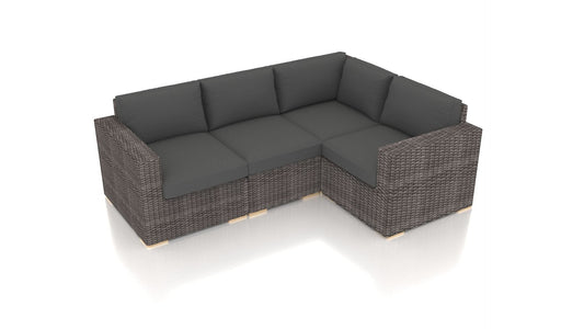 Harmonia Living Outdoor Sets Harmonia Living - Dune 4 Piece Sectional Set
