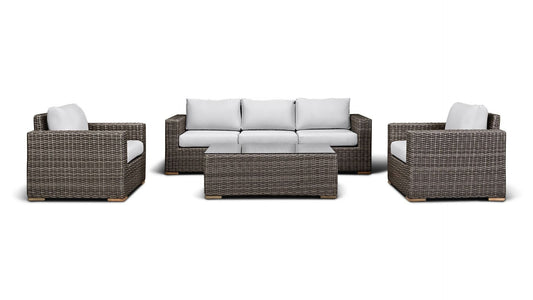 Harmonia Living Outdoor Sets Harmonia Living - Dune 4 Piece Sofa Club Chair Set
