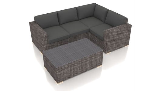 Harmonia Living Outdoor Sets Harmonia Living - Dune 5 Piece Sectional Set