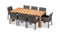 Harmonia Living Outdoor Sets Harmonia Living - Dune Teak 9 Piece Dining Set