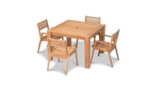 Harmonia Living Outdoor Sets Harmonia Living - Link 5 Piece Dining Set