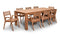 Harmonia Living Outdoor Sets Harmonia Living - Link 9 Piece Dining Set