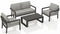 Harmonia Living Outdoor Sets Harmonia Living - Pacifica 4 Piece Sofa Set