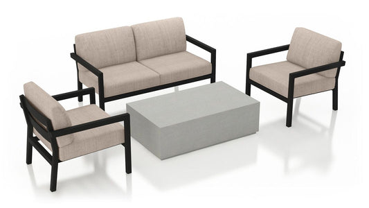 Harmonia Living Outdoor Sets Harmonia Living - Pacifica Mason 4 Piece Sofa Set