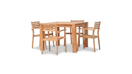 Harmonia Living Outdoor Sets Harmonia Living - Sylvan 5 Piece Dining Set