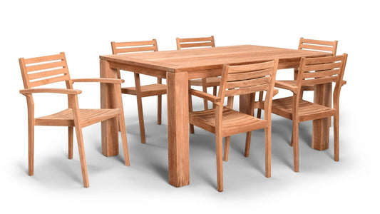 Harmonia Living Outdoor Sets Harmonia Living - Sylvan 7 Piece Dining Set