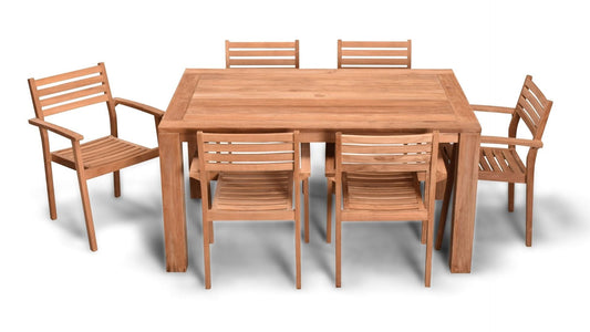 Harmonia Living Outdoor Sets Harmonia Living - Sylvan 7 Piece Dining Set