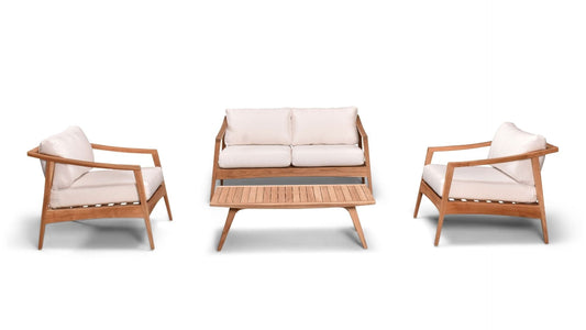 Harmonia Living Outdoor Sets Harmonia Living - Tango 4 Piece Loveseat Set