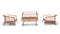 Harmonia Living Outdoor Sets Harmonia Living - Tango 4 Piece Loveseat Set
