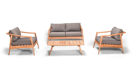 Harmonia Living Outdoor Sets Harmonia Living - Tango 4 Piece Loveseat Set